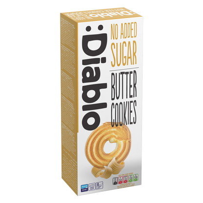 No Added Sugar Butter Cookies (135g) Diablo Sugar Free
