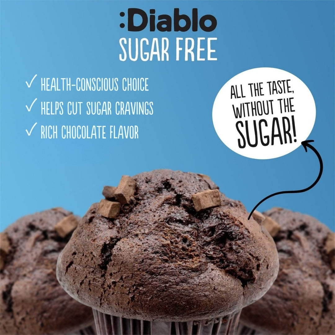 Sugar Free Chocolate Muffin (45g) Diablo Sugar Free