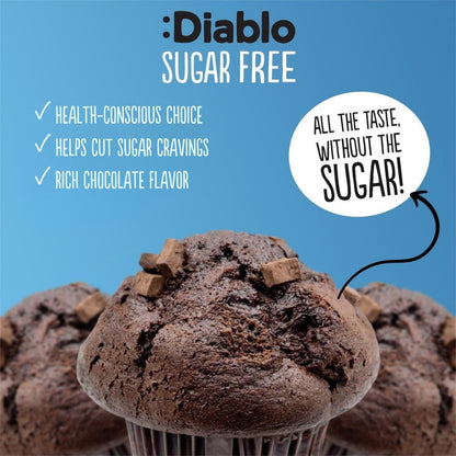 Sugar Free Chocolate Muffin (45g) Diablo Sugar Free