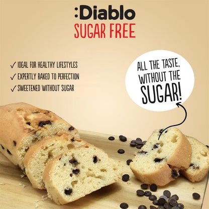 Sugar Free Chocolate Chip Cake (200g) Diablo Sugar Free