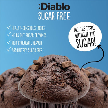 Sugar Free Chocolate Muffin (45g) Diablo Sugar Free