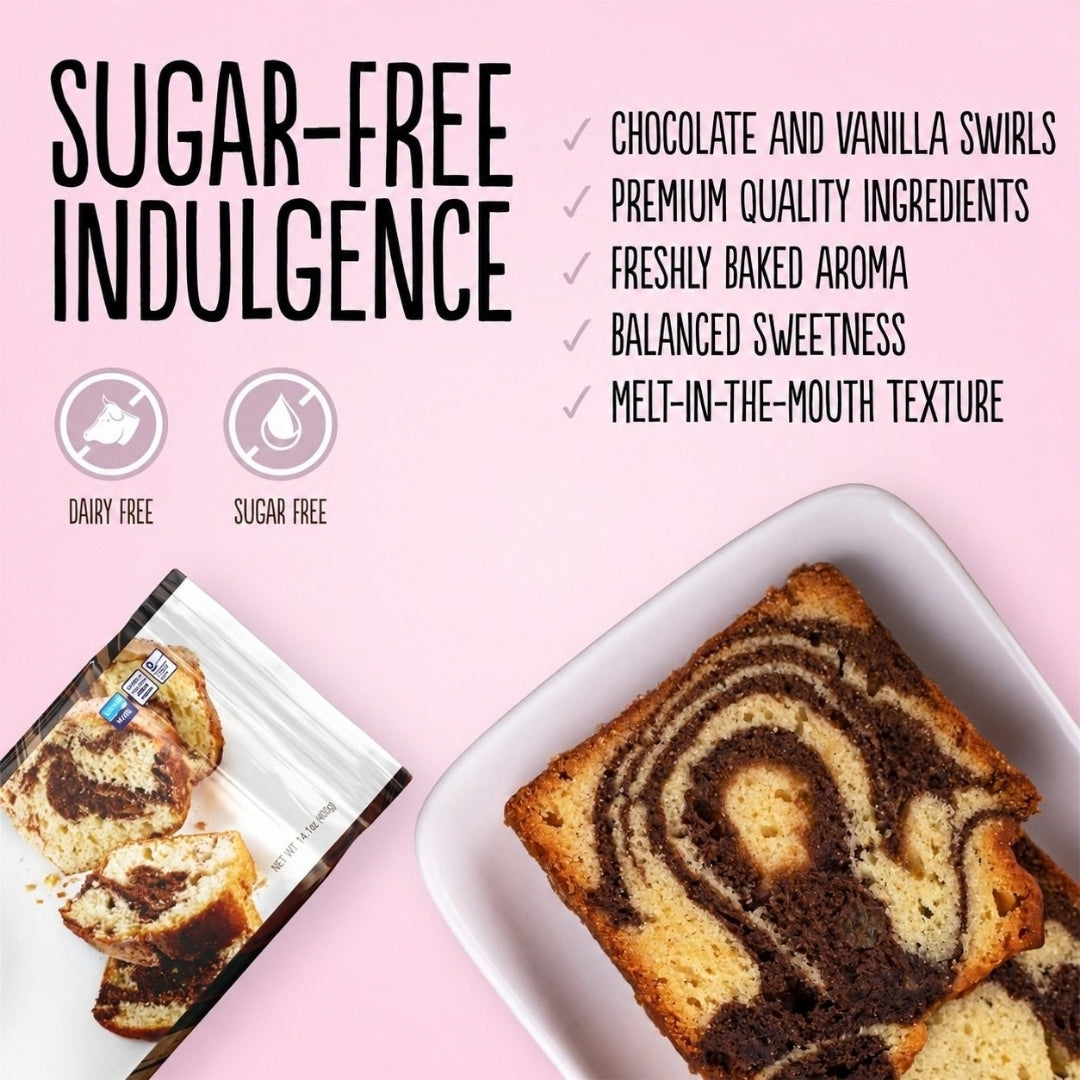 Sugar Free Marble Cake (400g) Diablo Sugar Free