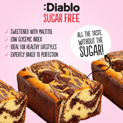 Sugar Free Marble Cake (400g) Diablo Sugar Free