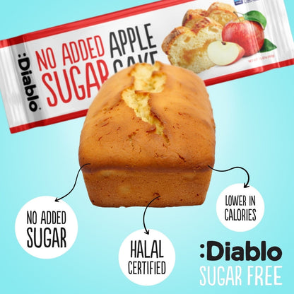 No Added Sugar Apple Cake (450g) Diablo Sugar Free