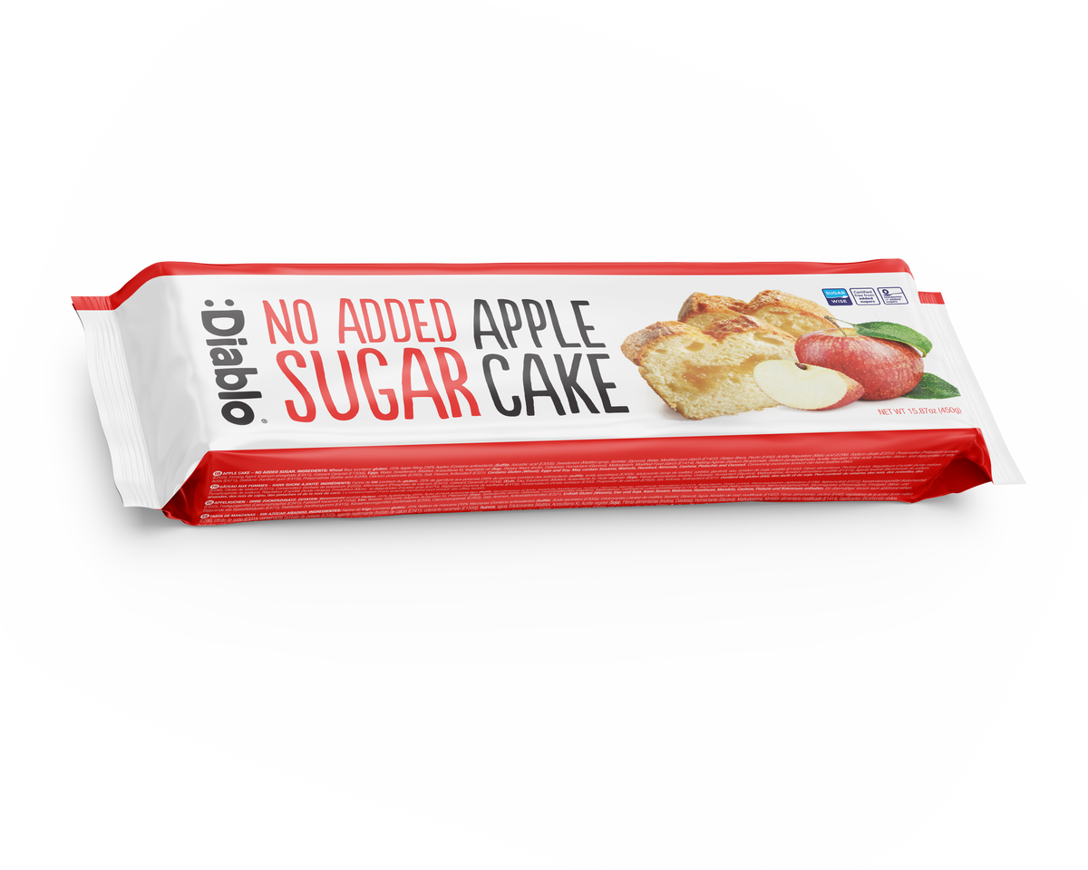 No Added Sugar Apple Cake (450g) Diablo Sugar Free