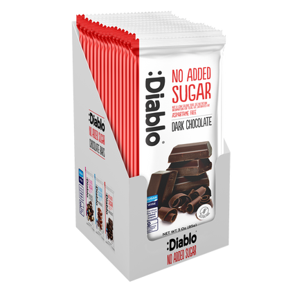 No Added Sugar Dark Chocolate Bar Maltitol (85g) Diablo Sugar Free