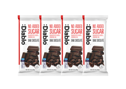 No Added Sugar Dark Chocolate Bar Maltitol (85g) Diablo Sugar Free
