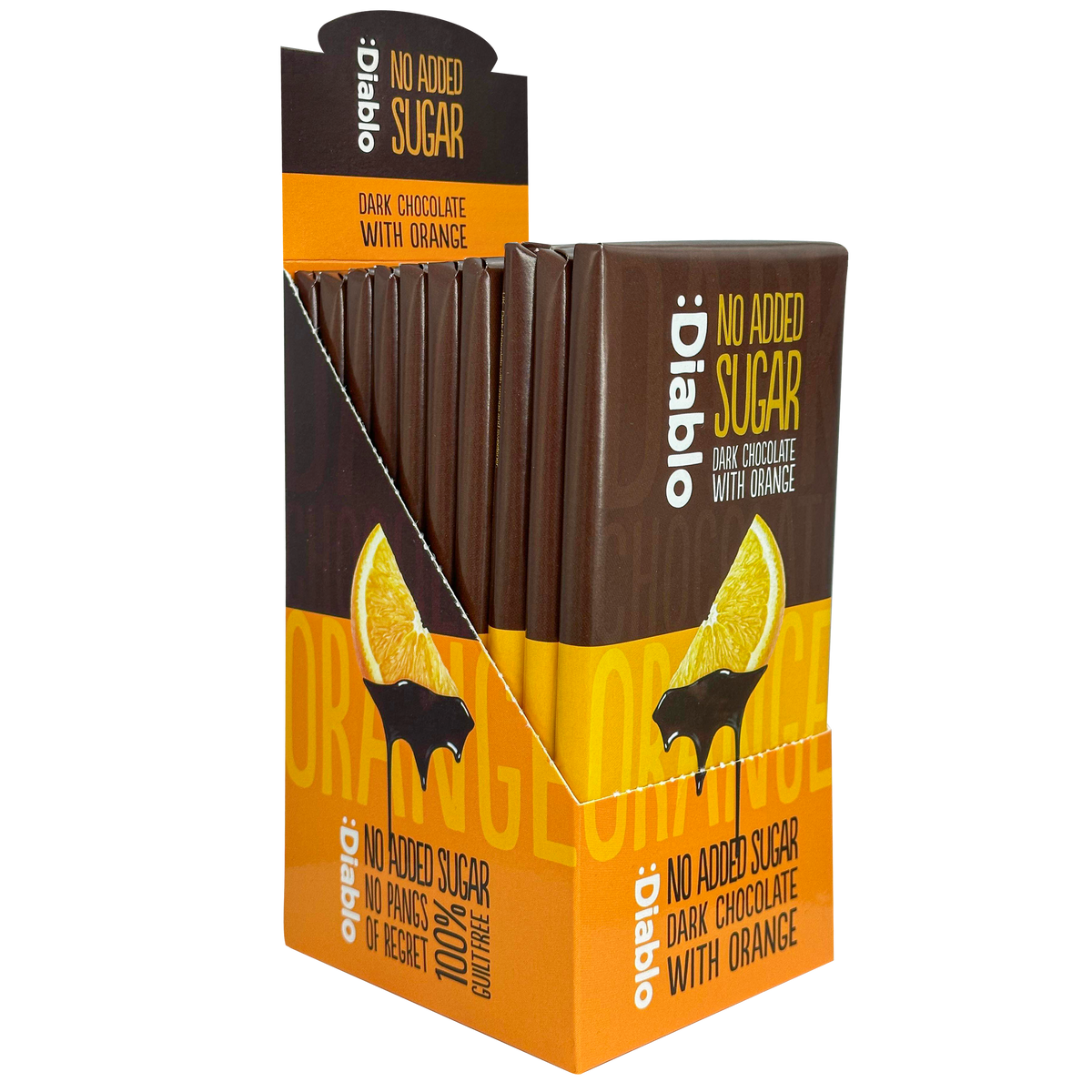 No Added Sugar Dark Chocolate with Orange Diablo Sugar Free