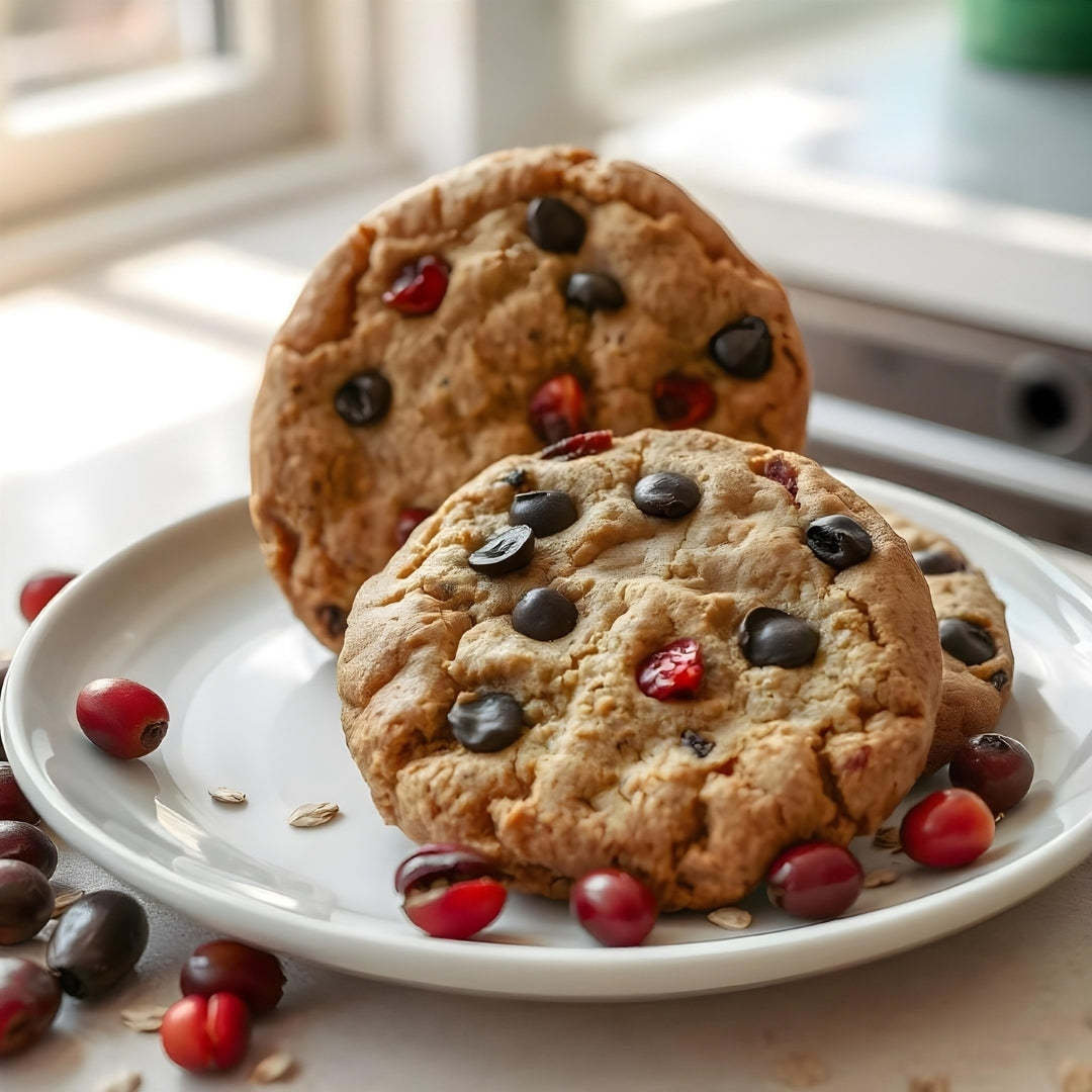 No Added Sugar Chocolate Chip & Cranberry Cookies (135g) Diablo Sugar Free