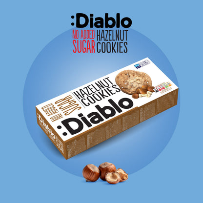 No Added Sugar Hazelnut Cookies (135g) Diablo Sugar Free