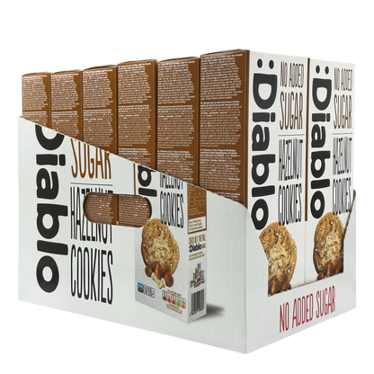 No Added Sugar Hazelnut Cookies (135g) Diablo Sugar Free