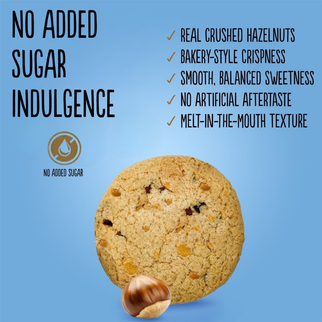 No Added Sugar Hazelnut Cookies (135g) Diablo Sugar Free