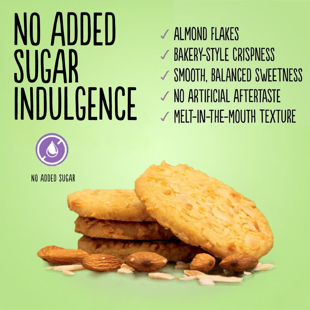 No Added Sugar Almond Cookies (145g) Diablo Sugar Free