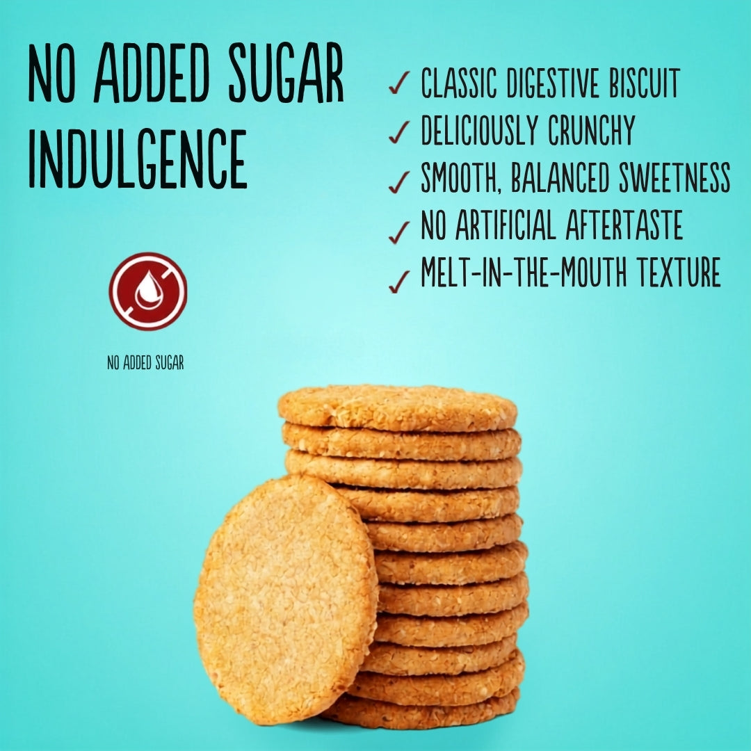No Added Sugar Digestive Cookies (150g) Diablo Sugar Free