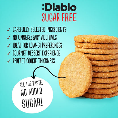 No Added Sugar Digestive Cookies (150g) Diablo Sugar Free
