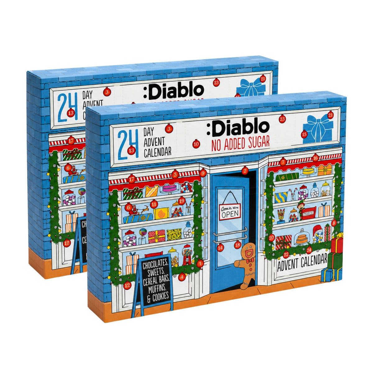 No Added Sugar 24 Day Advent Calendar 2026 Diablo Sugar Free