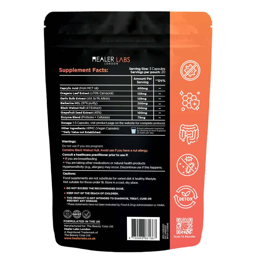 Candida Support Healer Labs London