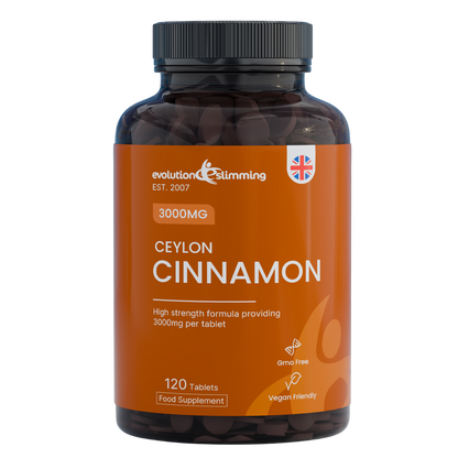 Ceylon Cinnamon 3000mg Tablets - High Strength