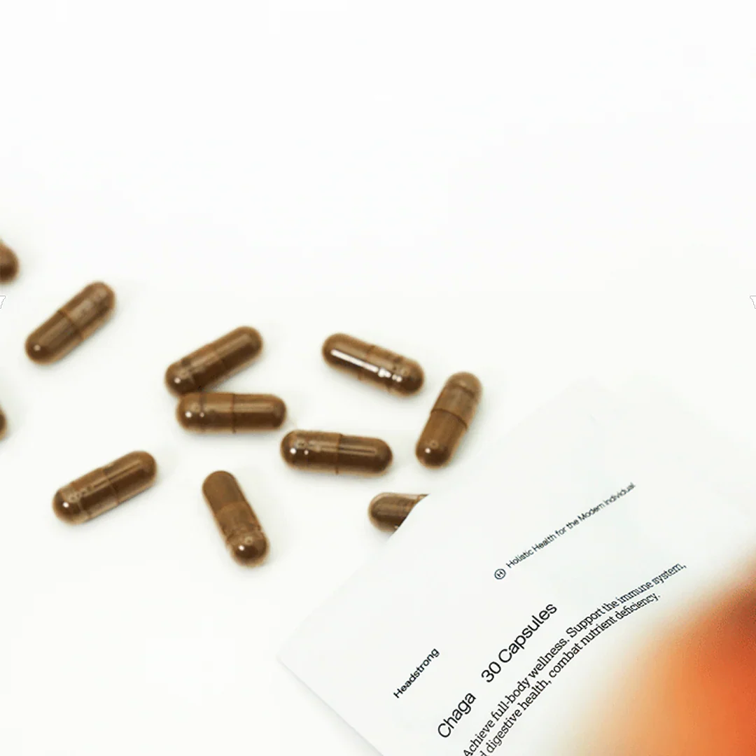 Headstrong Chaga Mushroom Capsules
