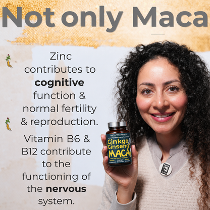 Maca, Korean Ginseng & Ginkgo Biloba Complex