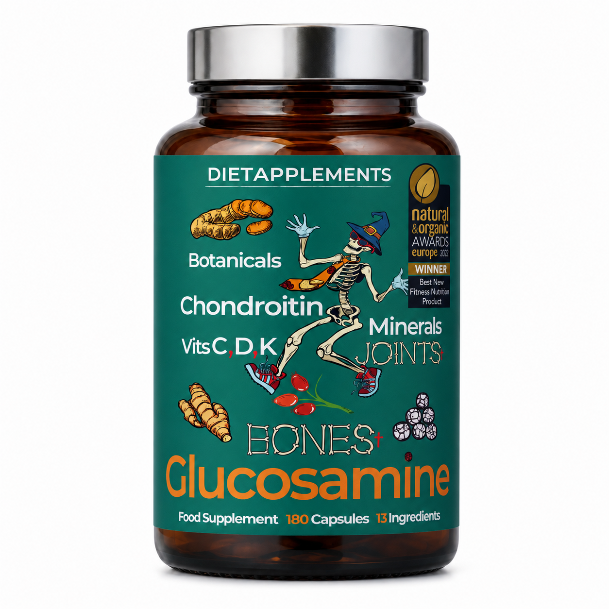 Glucosamine, Chondroitin, Turmeric, Vitamins & Minerals for the Bones & Joints