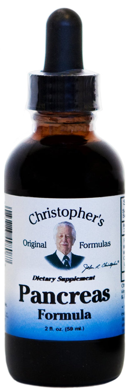 Christopher's Pancreas Formula Extract 2 fl oz (59 ml) | Digestive & Pancreas Health