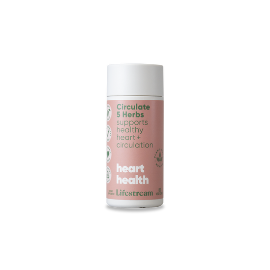 Lifestream Circulate 5 Herb Capsules Fuss Free Nutrition