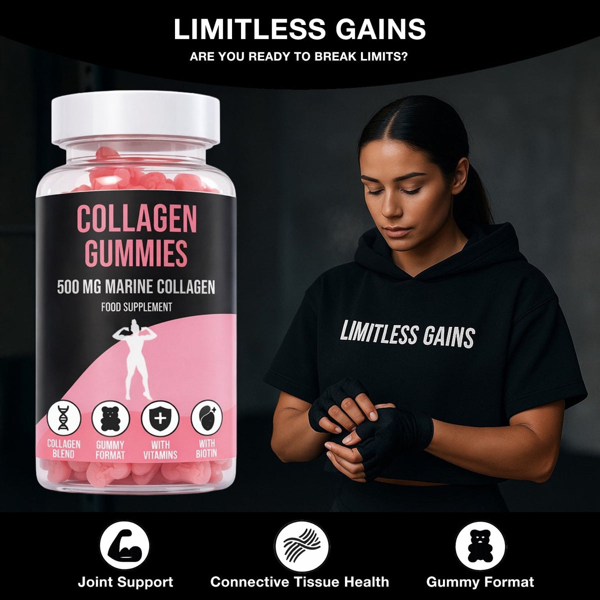 Collagen Gummies LIMITLESS GAINS
