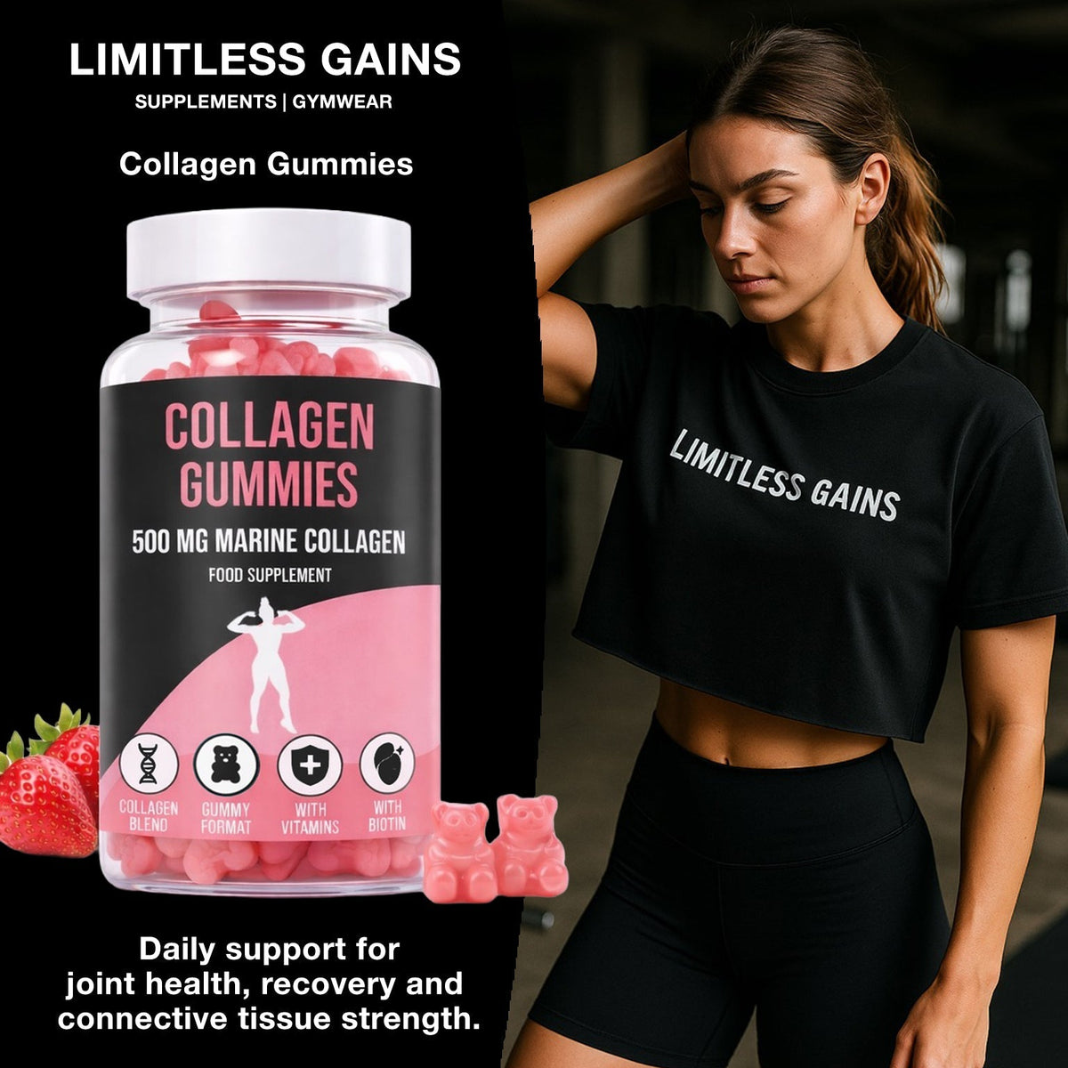 Collagen Gummies LIMITLESS GAINS