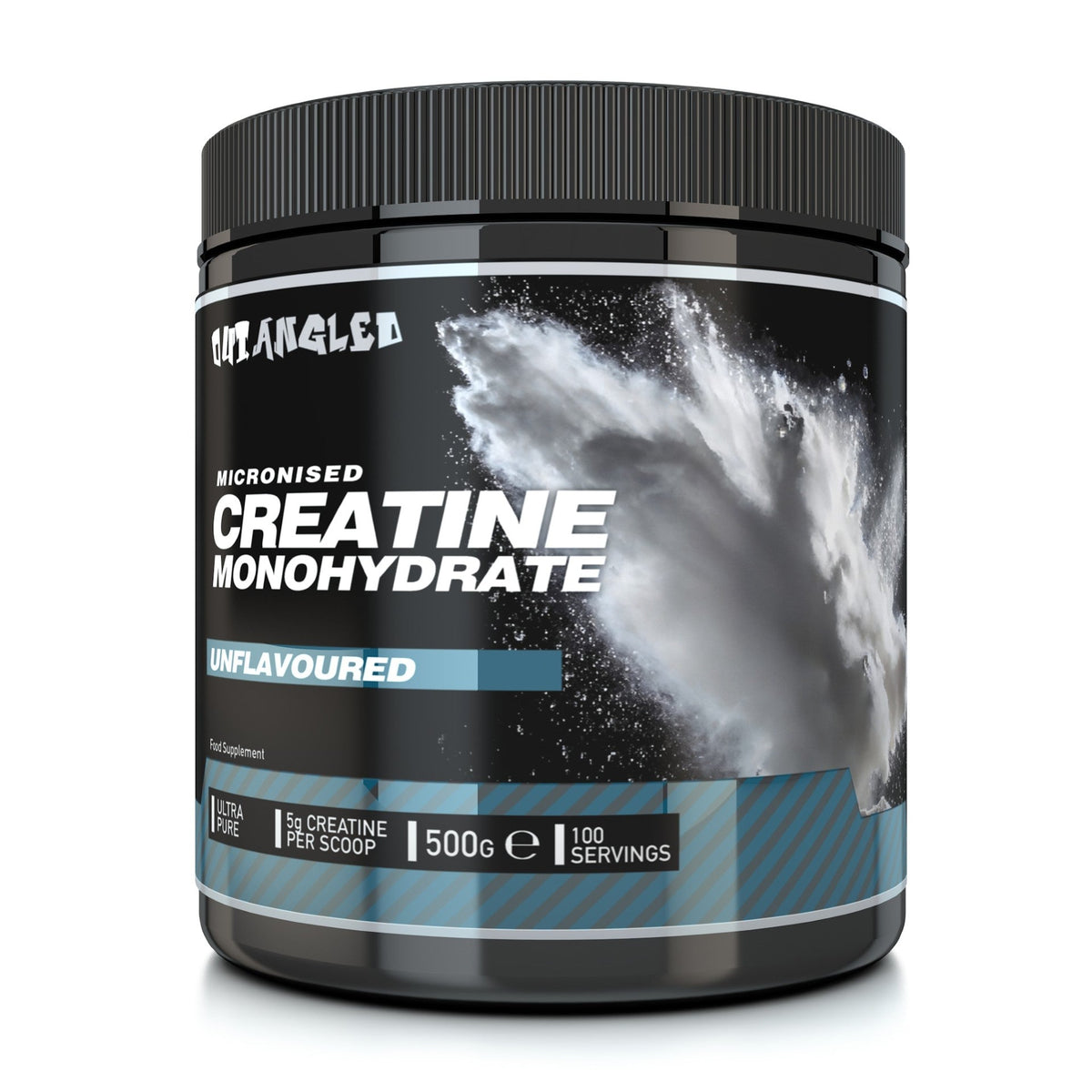 Creatine Monohydrate Unflavoured 500g 123nutrition