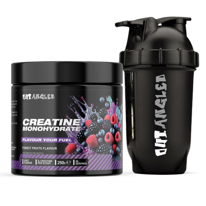 Creatine Monohydrate 250g Plus Shaker 123nutrition