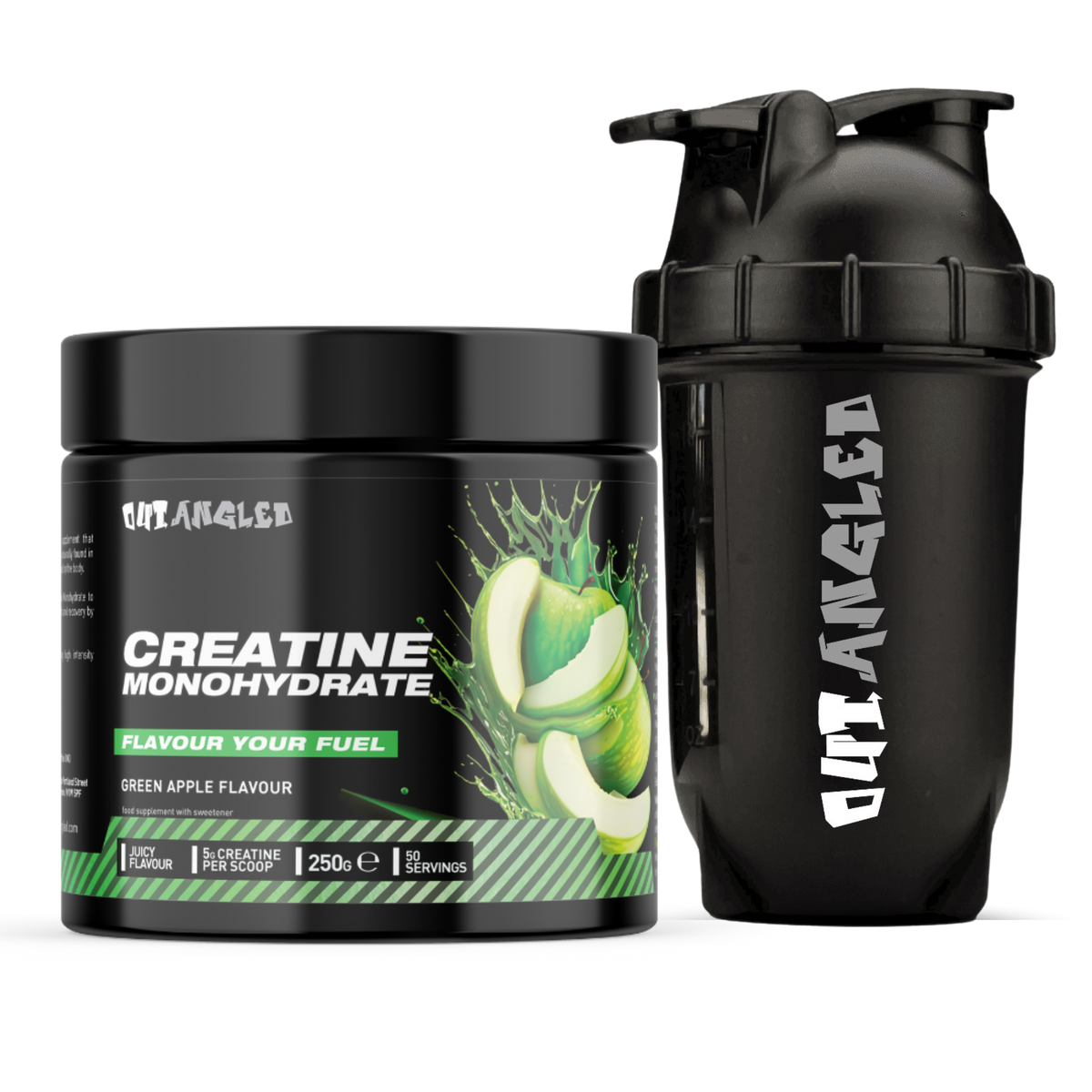Creatine Monohydrate 250g Plus Shaker 123nutrition