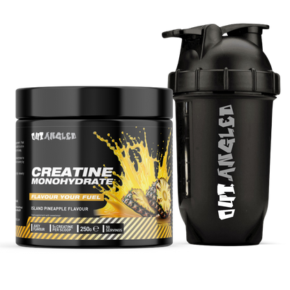 Creatine Monohydrate 250g Plus Shaker 123nutrition