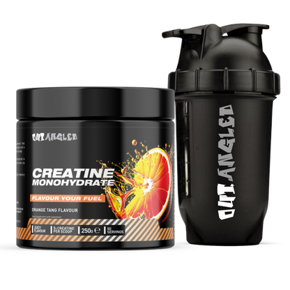 Creatine Monohydrate 250g Plus Shaker 123nutrition