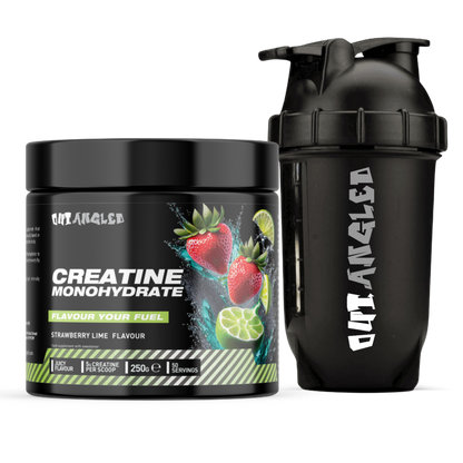 Creatine Monohydrate 250g Plus Shaker 123nutrition