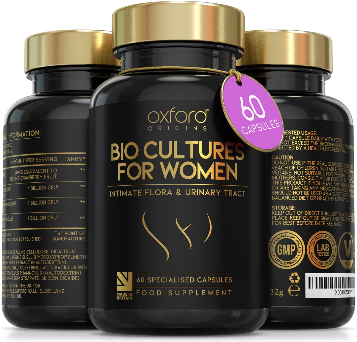 Bio Cultures for Women Oxford Origins