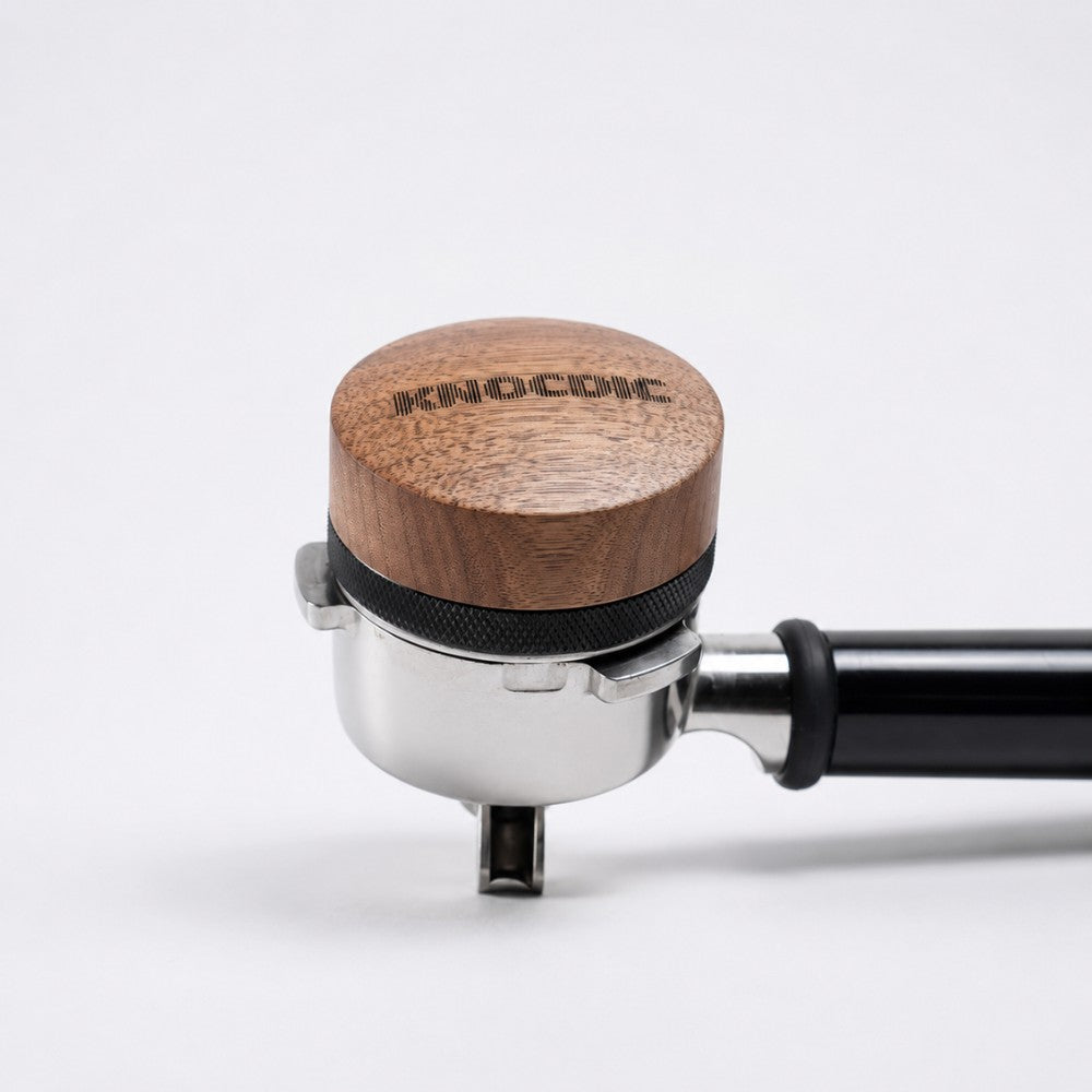 Walnut Adjustable Espresso Distribution Tool – 51/54/58mm KNOCDIC®