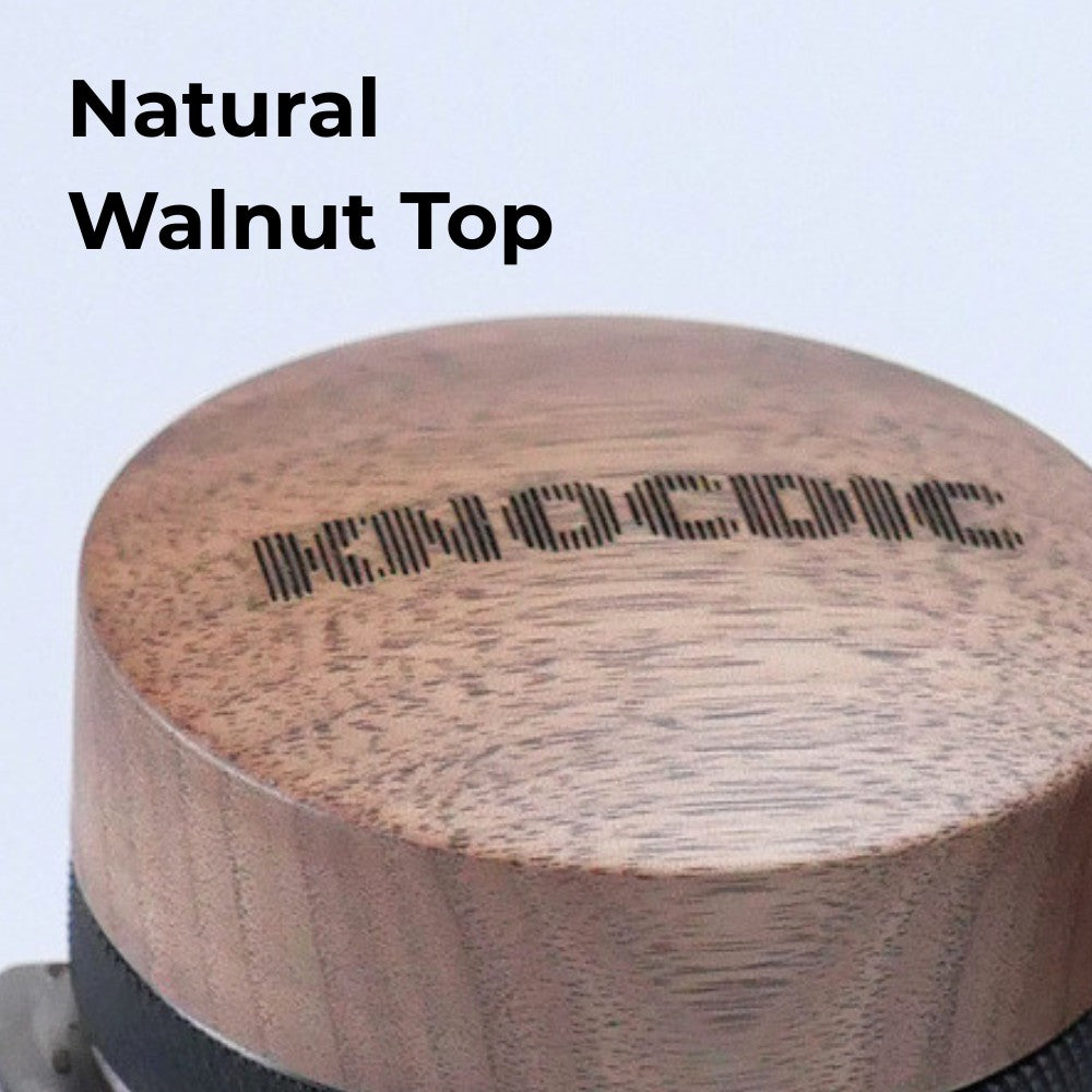 Walnut Adjustable Espresso Distribution Tool – 51/54/58mm KNOCDIC®