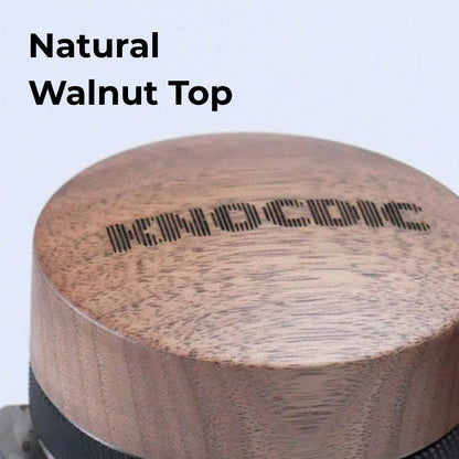 Walnut Adjustable Espresso Distribution Tool – 51/54/58mm KNOCDIC®