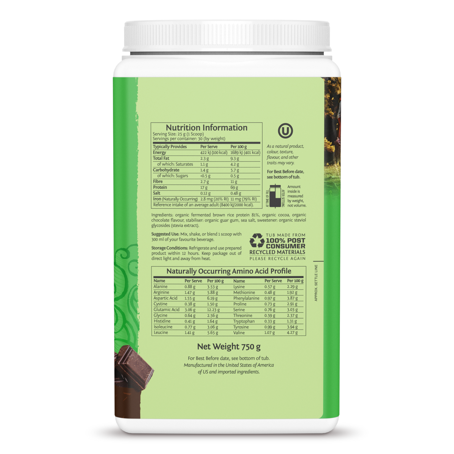 Sunwarrior Classic Protein Powder