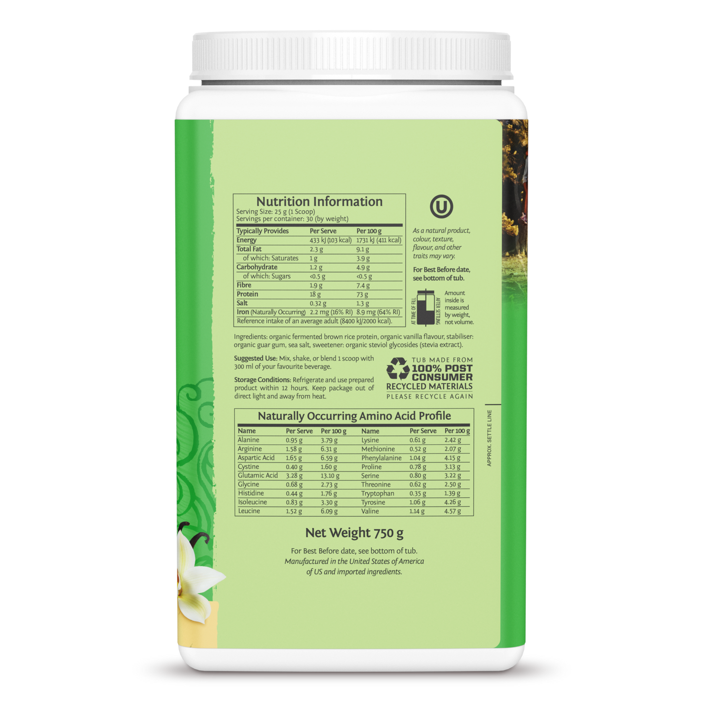Sunwarrior Classic Protein Powder