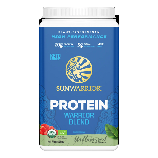 Sunwarrior Warrior Blend Protein | Organic Pea Protein Fuss Free Nutrition