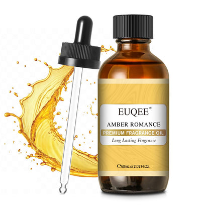 EUQEE Amber Romance Fragrance Oil - 2.02 Fl oz (60 ml) | Diffuser, Candle Making, DIY Soap