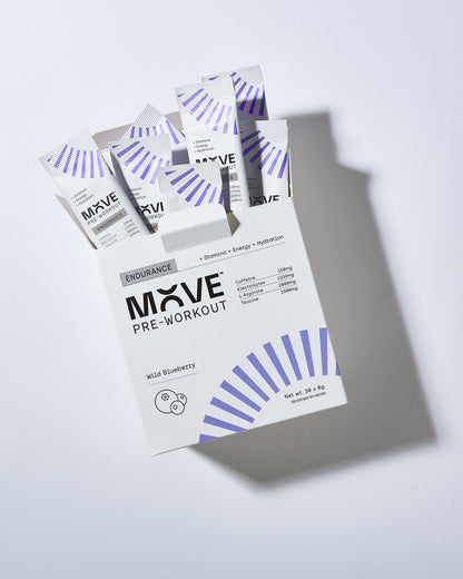 Move Endurance Formula Sachets (Wild Blueberry)