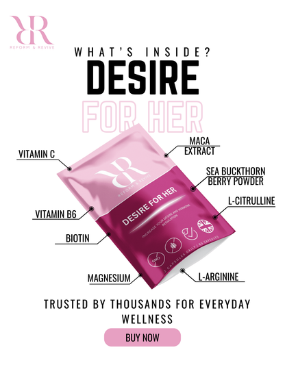 Desire for Her Daily Wellness &  Vitality Support Capsules