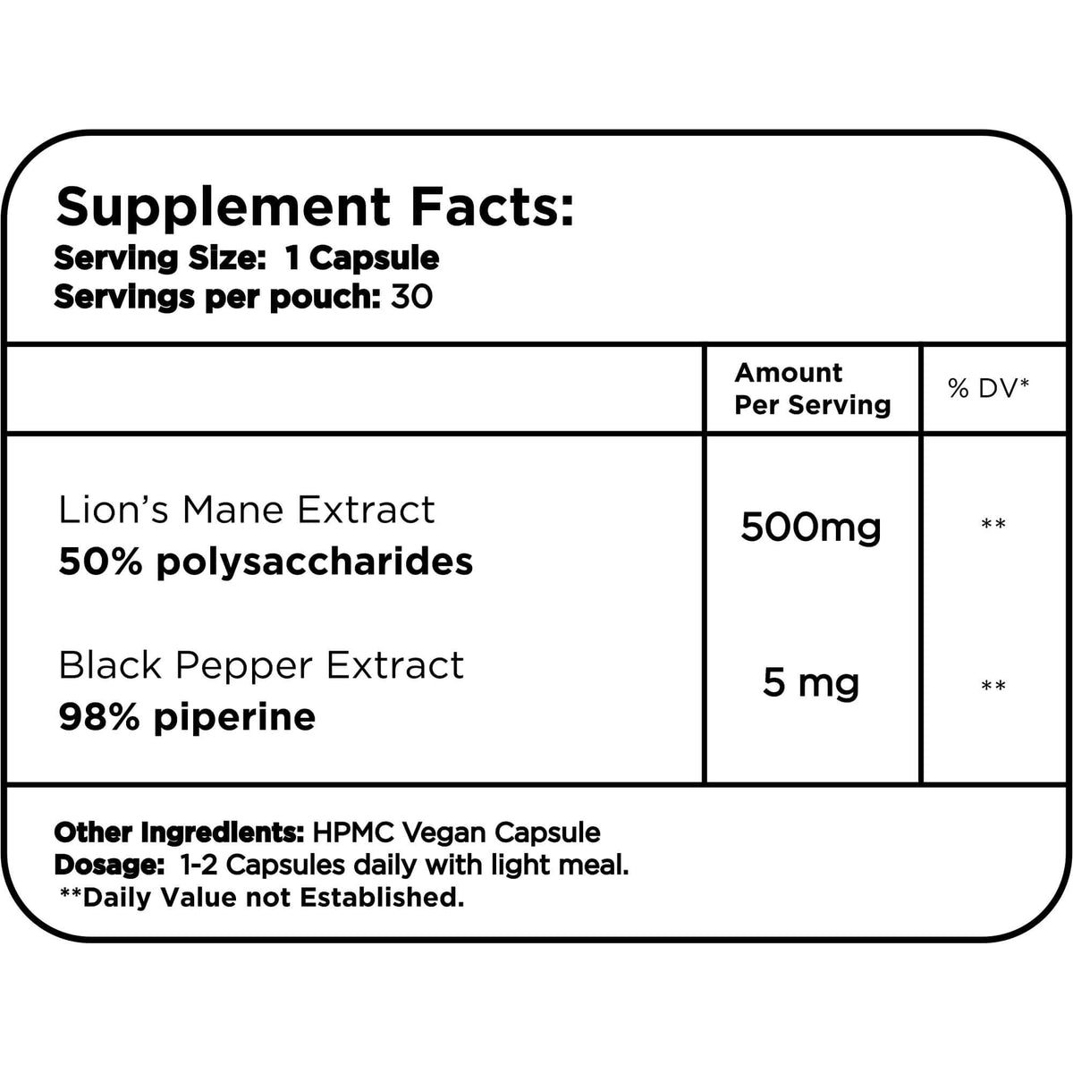 Lions Mane Mushroom Healer Labs London