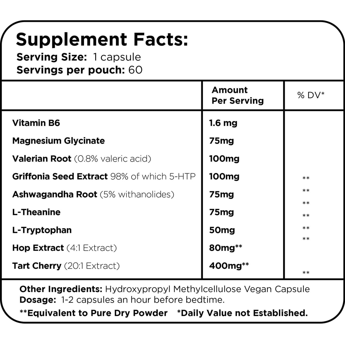Mood + Sleep Support Complex Healer Labs London