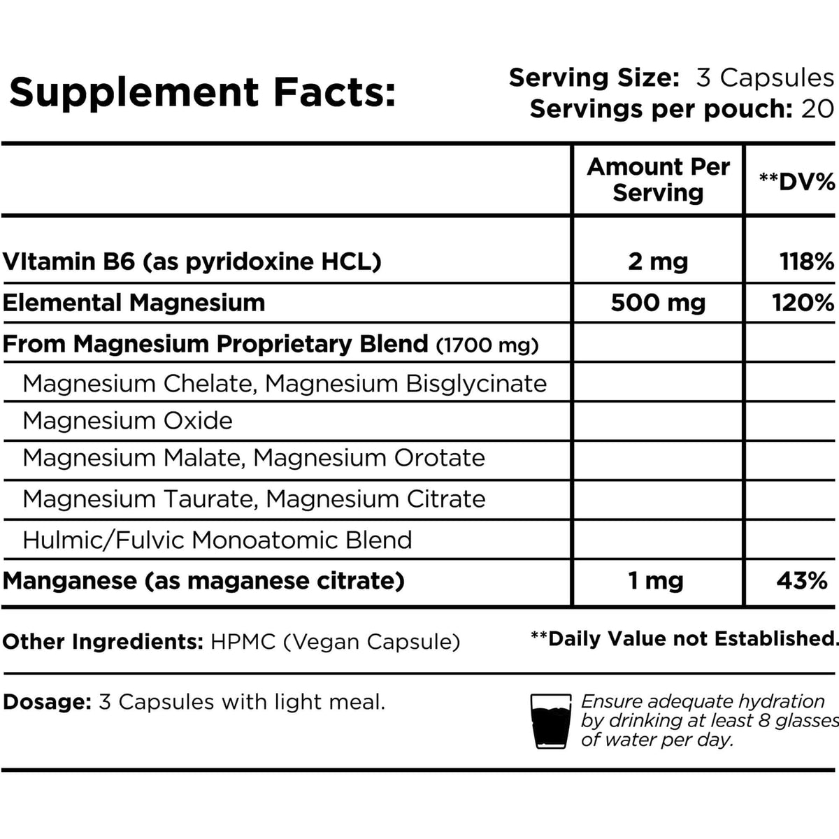 Magnesium 8 Healer Labs London