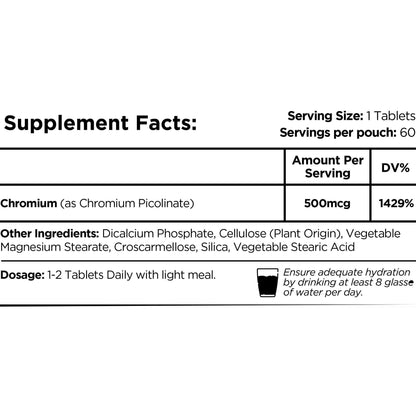 Chromium Picolinate Healer Labs London