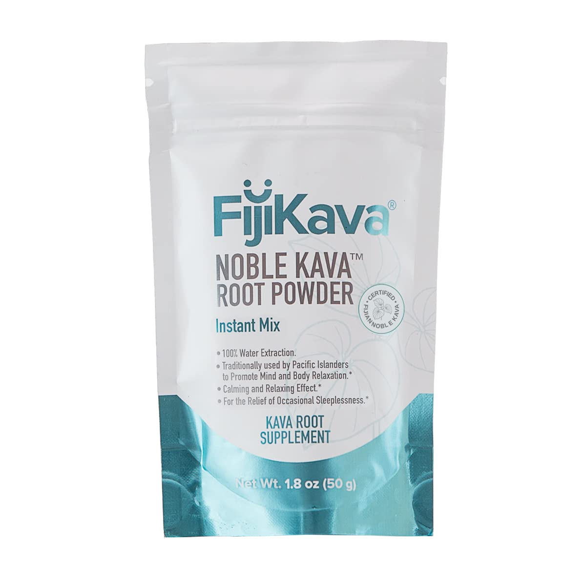 FijiKava Instant Kava Powder 50g – Premium Kava Root for Relaxation, Sleep & Stress Relief